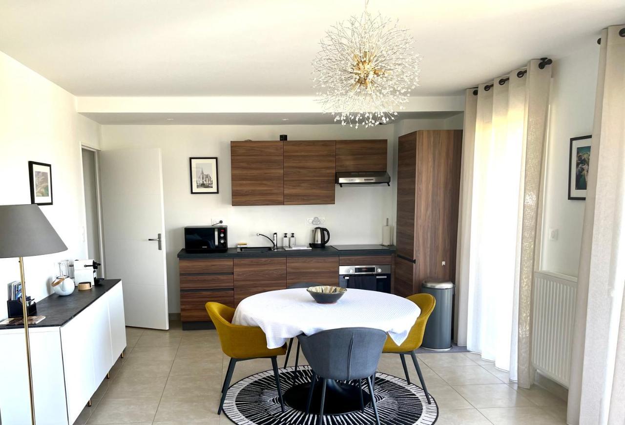 Bella Cruz 66 M2 Prestations Premium, Wifi, Balcon, Parking Avec Borne De Recharge Electrique, Plage Prieure, Commerces Dinard Exteriér fotografie
